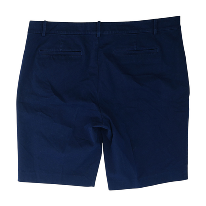 Navy Solid Chino Shorts