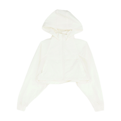 Alo Yoga White Solid Active Jacket – Image 1
