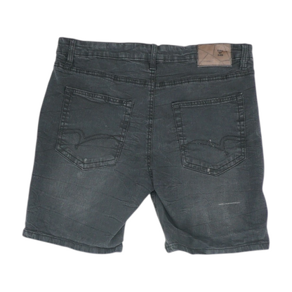 Black Denim Shorts