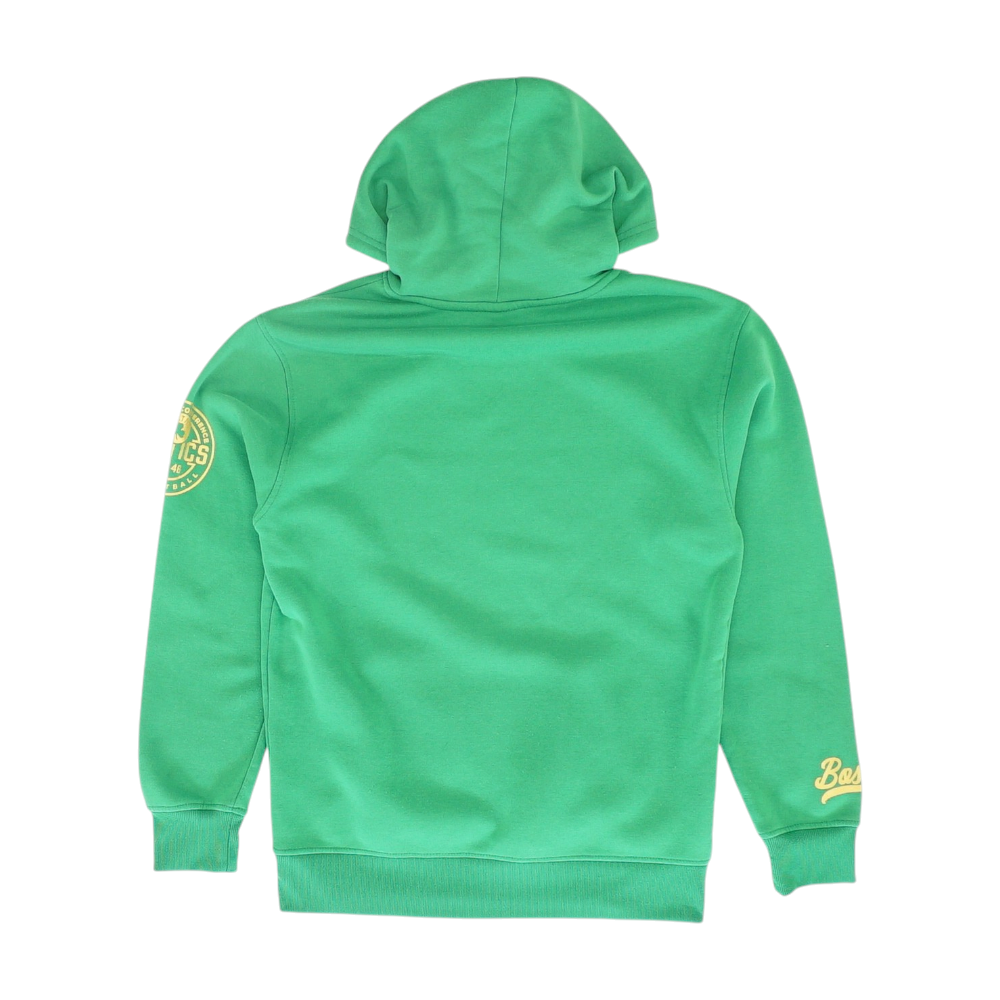 Green Boston Celtics Solid Hoodie Pullover