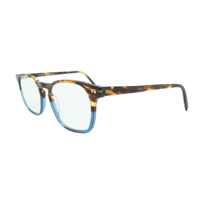Tortoise Santiago W Square Prescription Eyewear