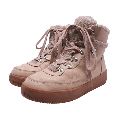 Beige Ankle Boots