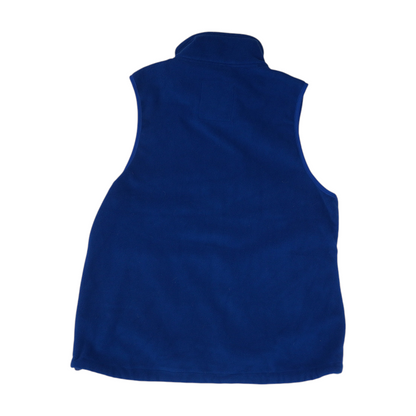 Blue Solid Active Vest