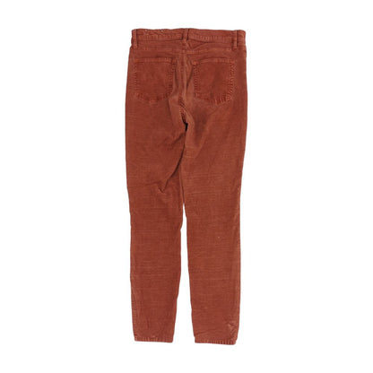 Maroon Solid Pants
