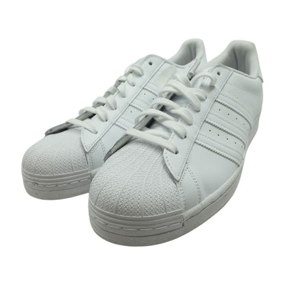 Superstar White Leather Low Top Athletic Shoes