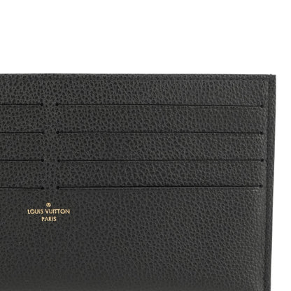 Black Félicie Pochette Card Holder Insert
