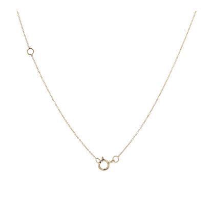 1/2 ctw 14K Yellow Gold Diamond Pendant Necklace