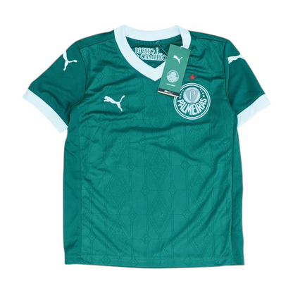 Boys' Green Palmeiras Short Sleeve Jersey