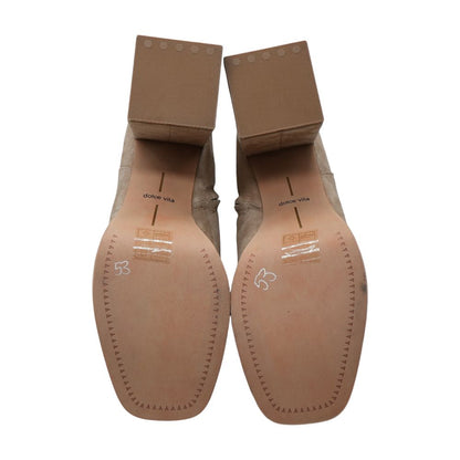 Beige Ankle Boots