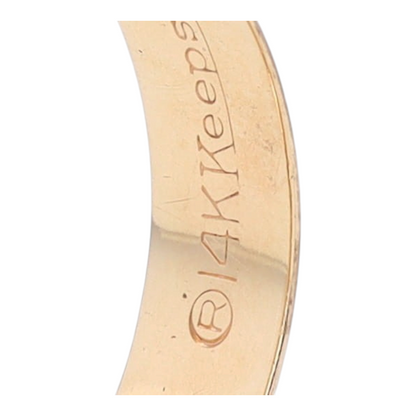 14K Yellow Gold Band