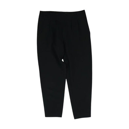 Black Solid Pants