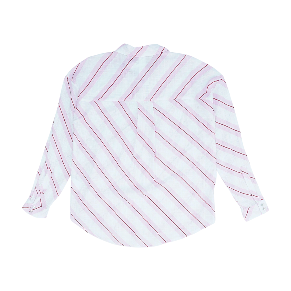 Pink Striped Button Down