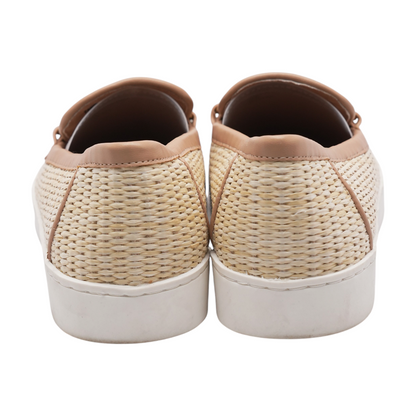 Beige Slip-On Flats