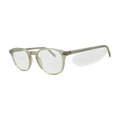 Clear Fairmont Round Prescription Eyewear