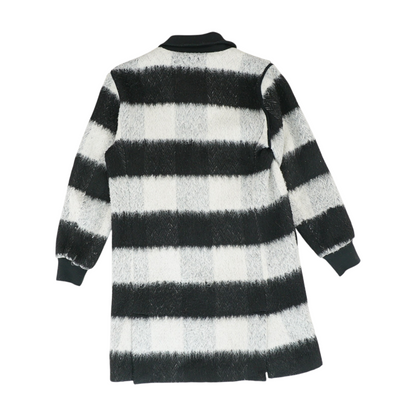 Black Striped Coat