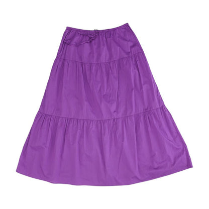 Purple Midi Skirt