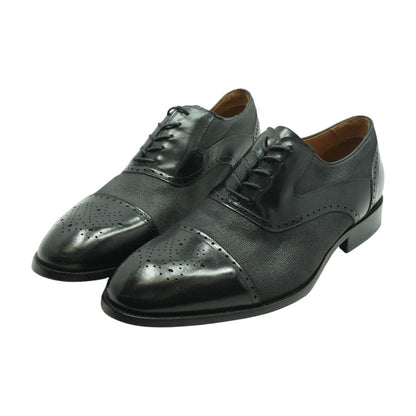 Black Derby/oxford Dress Shoes