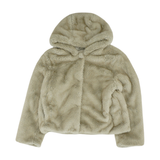 Beige Solid Jacket