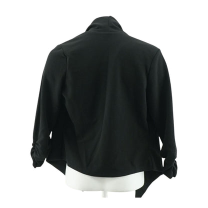 Black Solid Blazer