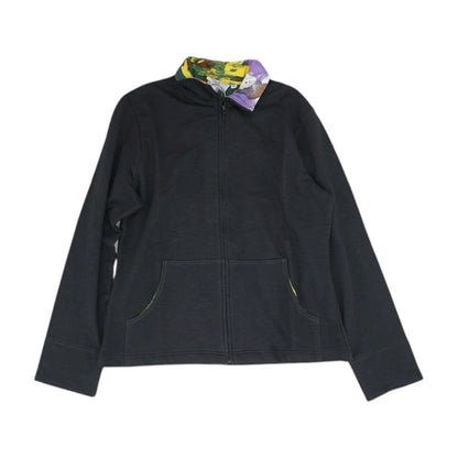 Black Solid Lightweight Jacket