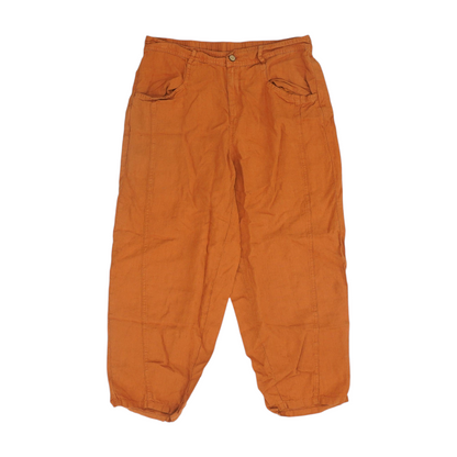 Rust Solid Capris