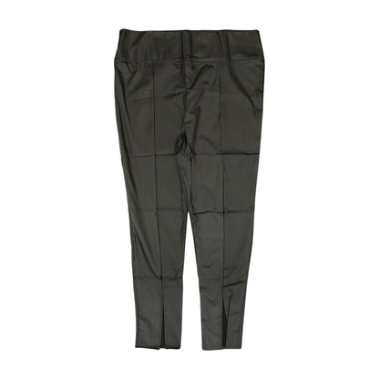 Black Solid Pants