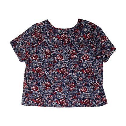 Navy Plus Print T-Shirt