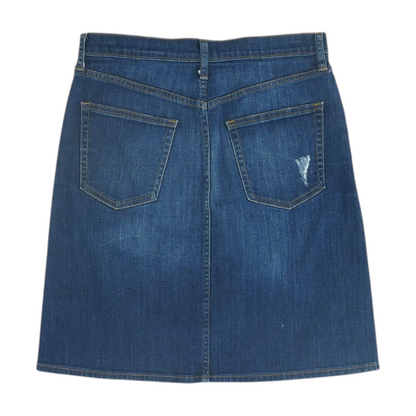 Blue Mini Skirt