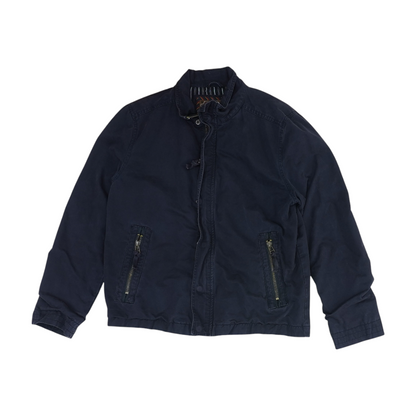 Navy Solid Jacket