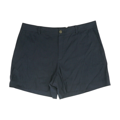 Navy Plus Solid Chino Shorts