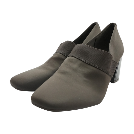 Brown Block Heels