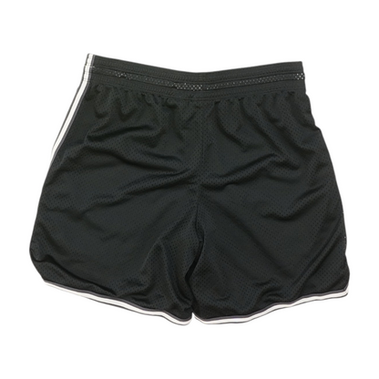 Black Solid Active Shorts