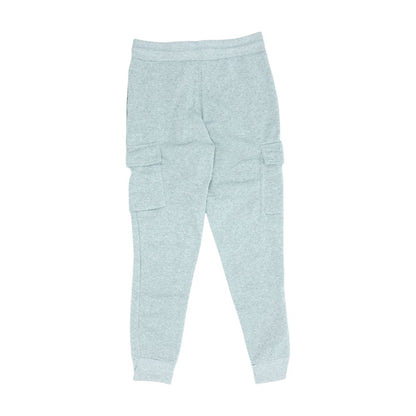 Gray Solid Joggers Pants