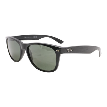 Black New Wayfarer Oval Sunglasses