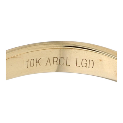 1 ctw 10K Yellow Gold Lab Grown Diamond Engagement Ring