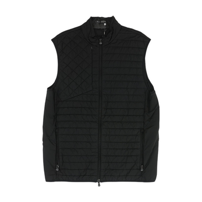 Black Solid Vest