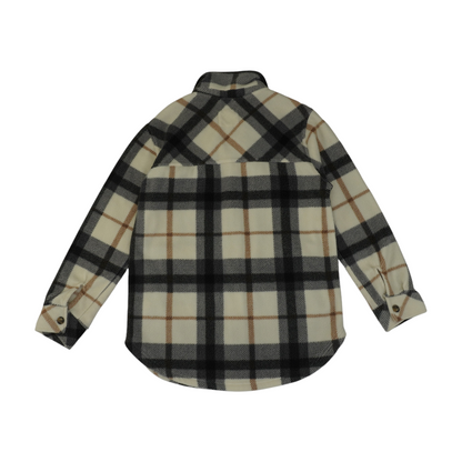 Gray Plaid Button Down