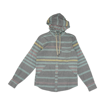 Multi Striped Long Sleeve Button Down