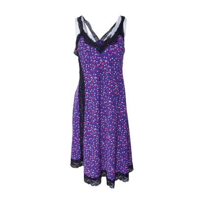 Red Polka Dot Midi Dress
