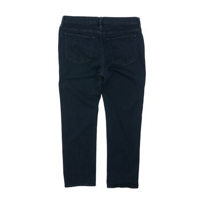 Navy Straight Jeans