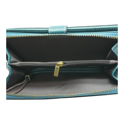 Green Continental Wallet