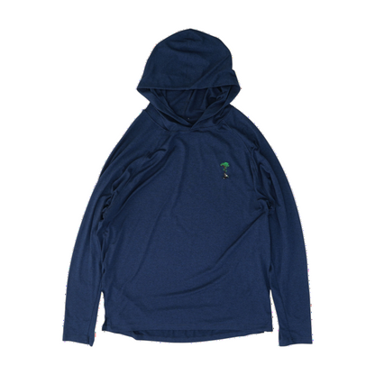 Navy Solid Hoodie Pullover