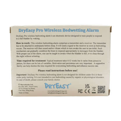 Wireless Bedwetting Alarm