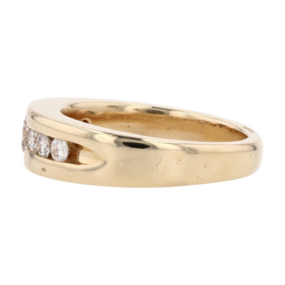 1 1/5 ctw 14K Yellow Gold Diamond Band