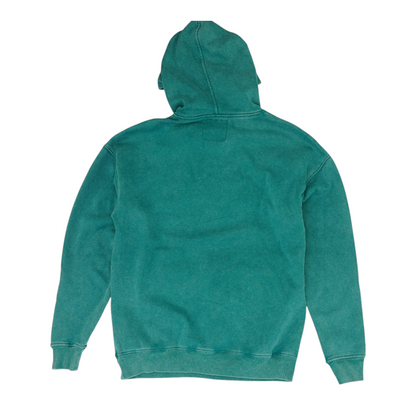Teal Solid Hoodie Pullover