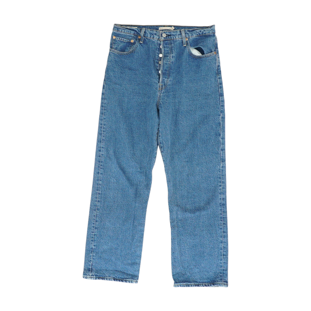 Blue Straight Jeans