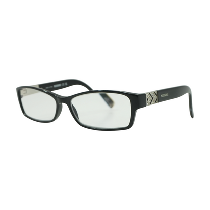 Black MIS 0162 Rectangle Prescription Eyewear