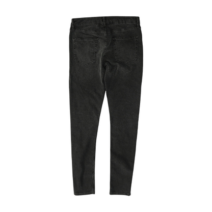 Black Straight Jeans