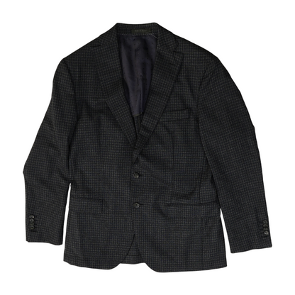 Navy Check Sport Coat