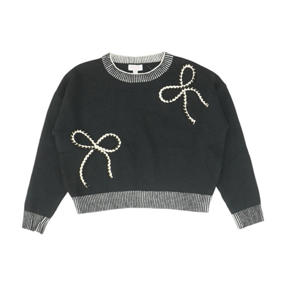 Black Pullover Sweater